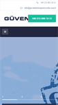 Mobile Screenshot of guvenlerkizogrenciyurdu.com.tr